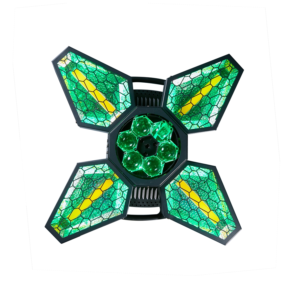 No Pole Rotating Maple Leaf Retro Light